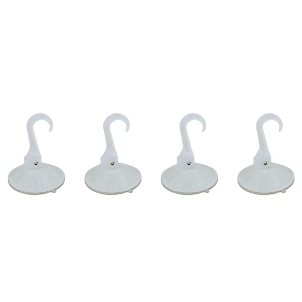 Ganci a ventosa da 4 pezzi, resistenti, per piastrelle, finestre, in vetro, per bagno, per asciugamani, cucina di casa, bagno, gancio da parete