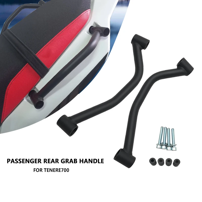 Para YAMAHA TENERE 700 Tenere700 XT700Z XT 700 Z 2019 2020 2021 2022 2023 Barra de Agarre Trasera para Pasajero de Motocicleta, Apoyabrazos