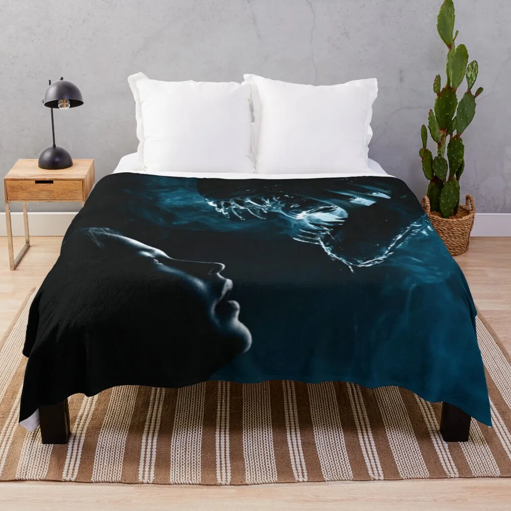 Alien Romulus Throw Blanket Giant Sofa manga Picnic Blankets