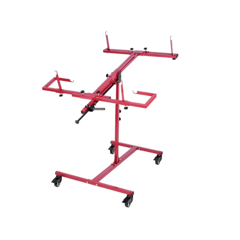 

Auto Sheet Metal Spraying Repair Trolley Hood Body Door Panels Fender Panels Moveable Adjustable Angle Spray Paint Holder
