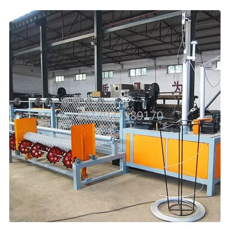 Full Automatic Plc Chain Link Fence Machine