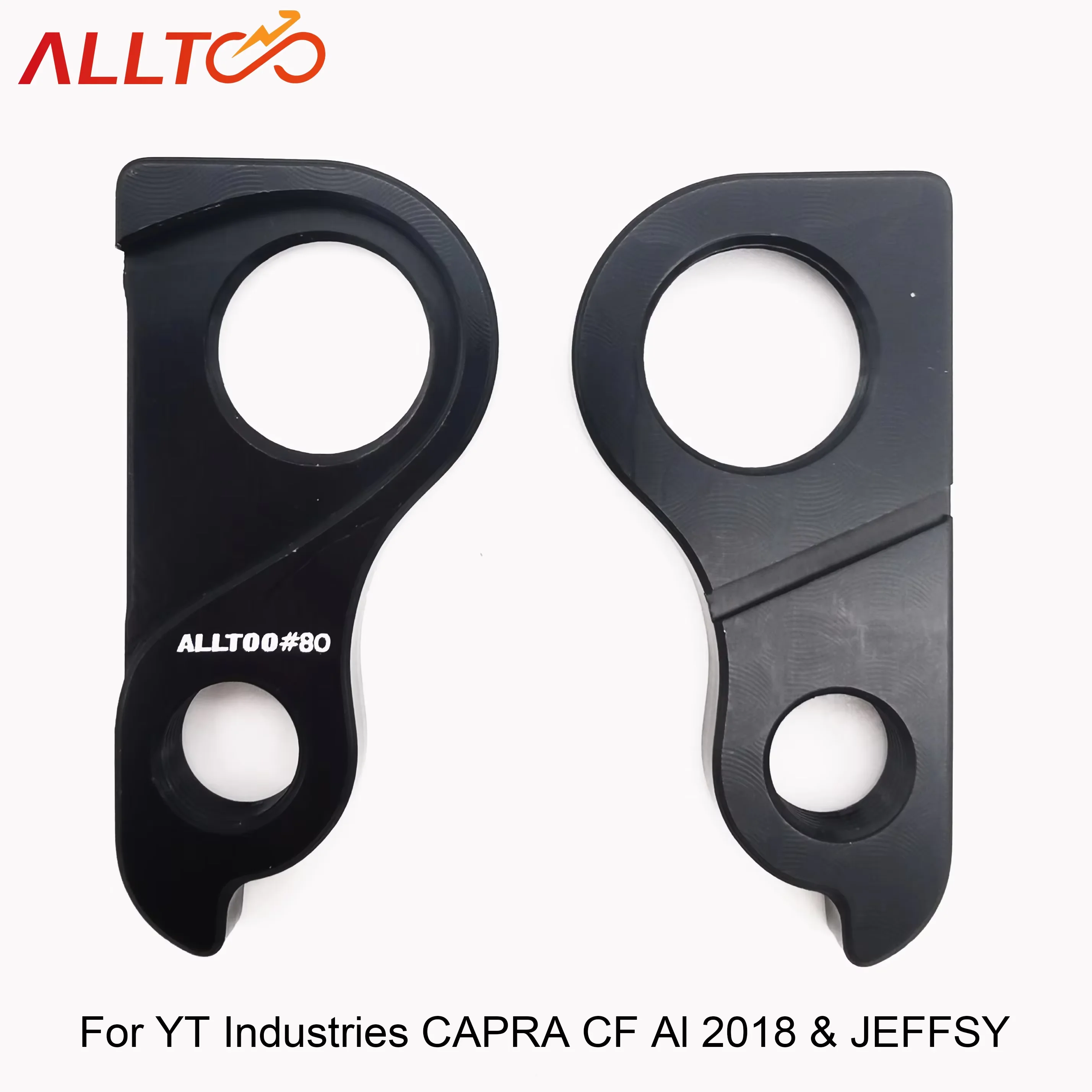 

ALLTOO Bike 1PCS Rear Mech For YT Industries CAPRA CF Al 2018 & JEFFSY Bicycle Hanger Hook Dropout CNC Derailleur Hanger #80