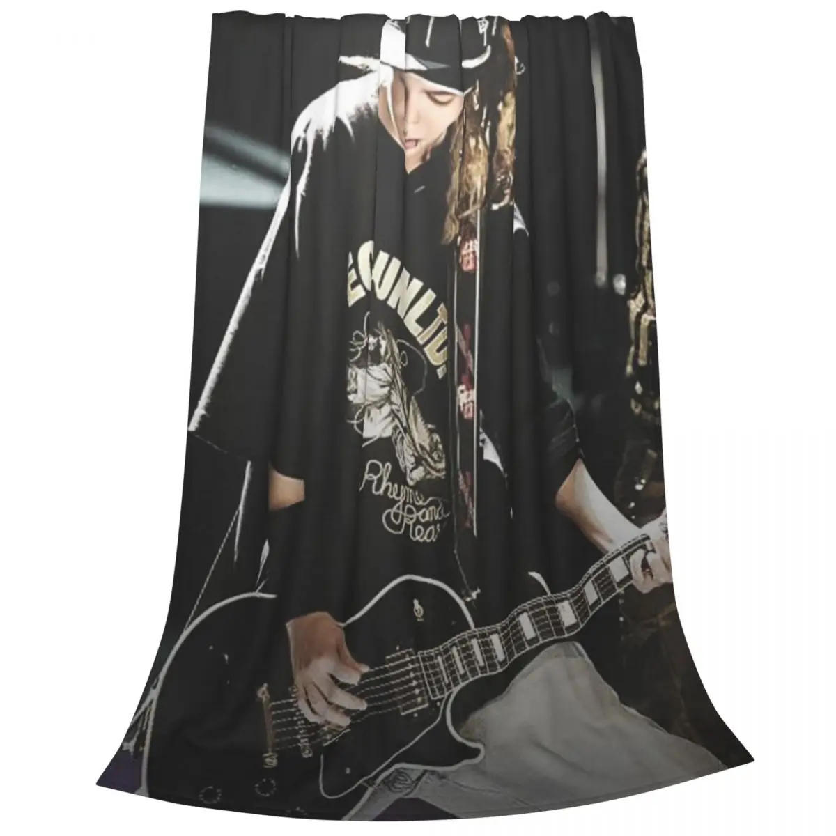 Tokio Hotel Rock Band Blanket Flange Textile Decor Portable Super Soft Throw Blankets for Home Office Plush Thin Quilt