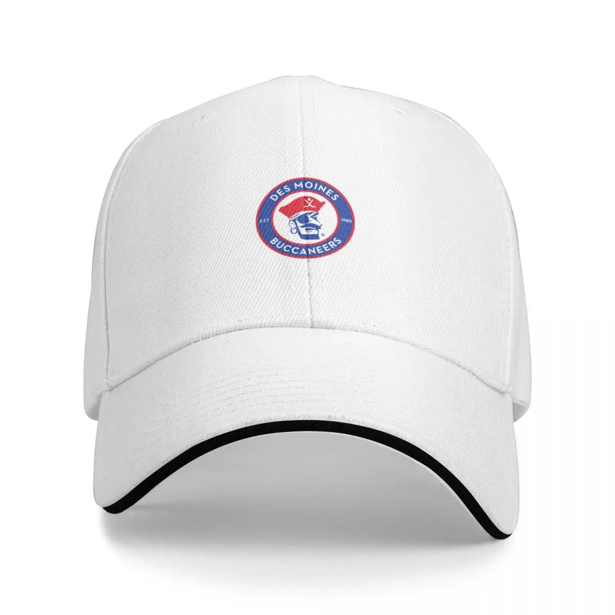 Des Moines Buccaneers Classic T-Shirt Cap Baseball Cap sun hat Beach bag Women's cap Men's