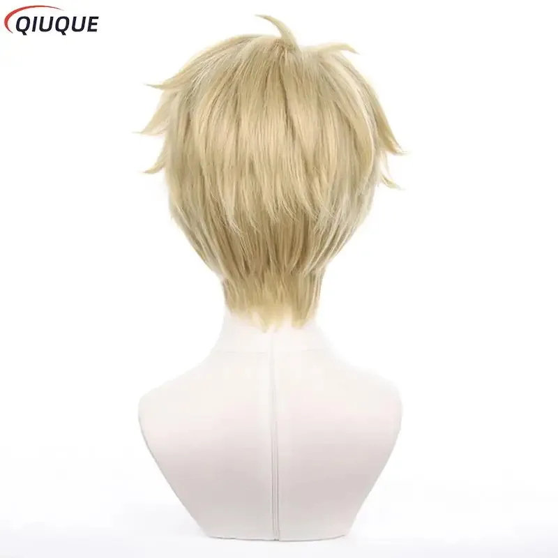 Loid Forger Cosplay Costume Men Anime Suit Blond Wig Twilight Outfit Hat Halloween Party Clothes
