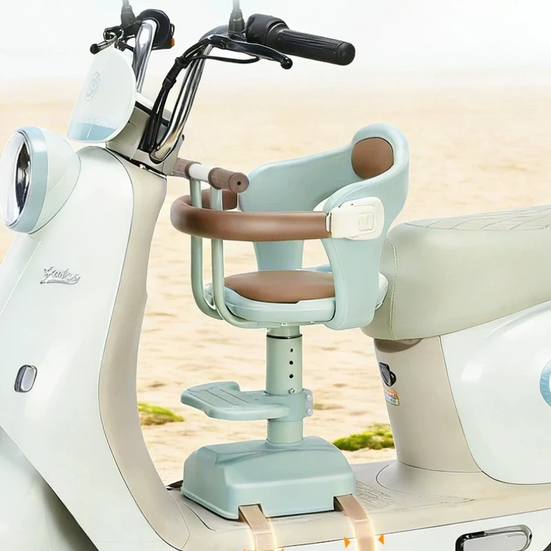 Bicycle Child Seats Front Facing Baby Universal Front Mounted Child Electric Scooter Seat 7 Months To 8 Year Old Motorcycle Seat