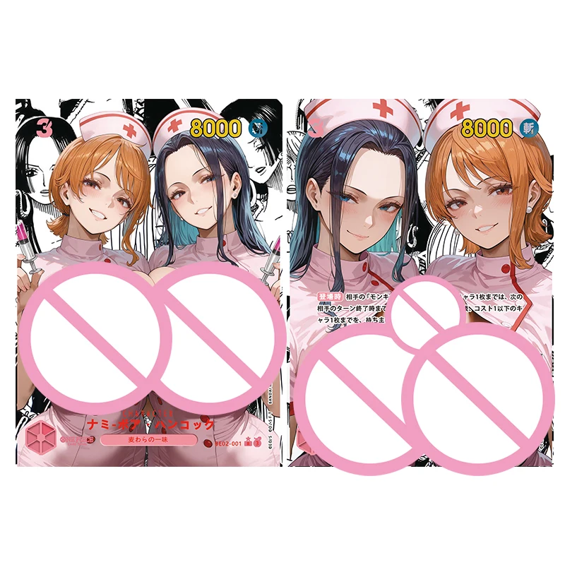 

DIY японского аниме ONE PIECE персонажи Нико Робин Нами медсестра Коллекционные карты Рождественские подарки на день рождения детские игрушки