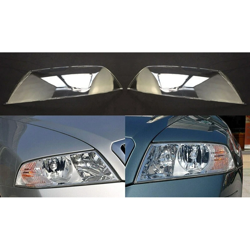 

Car Front Headlight Cover For 2007-2009 Skoda Octavia Headlight Waterproof Clear Lens Auto Shell Cover