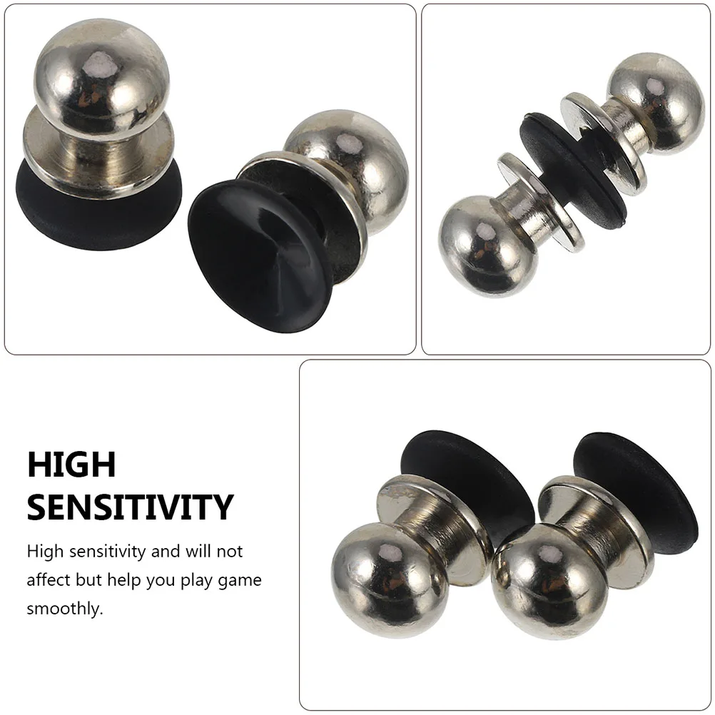 

2 Pairs Game Button Gadgets High Grade Silicone Copper Durable Universal Mobile Phone Tablet Joystick Controller Accessories