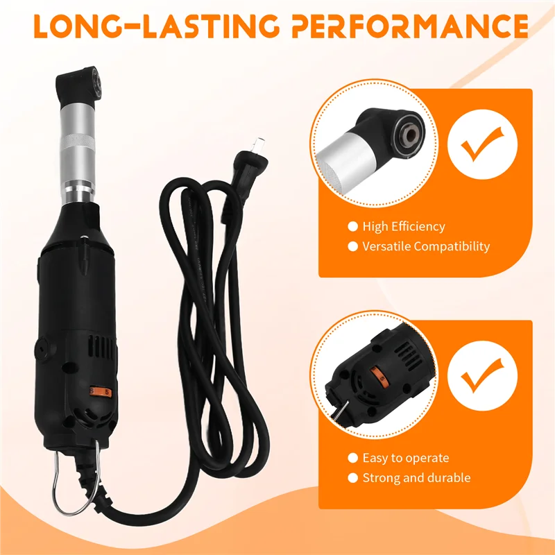 

350 Вт, 90 градусов, регулируемая скорость, электрический локоть, швейная машина для плитки, инструменты для чистки плитки, вилка стандарта США-B51B