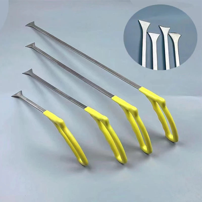 4pcs new car painless dent repair tool stainless steel dent removal rod flat shovel hail dent removal car door dent removal body