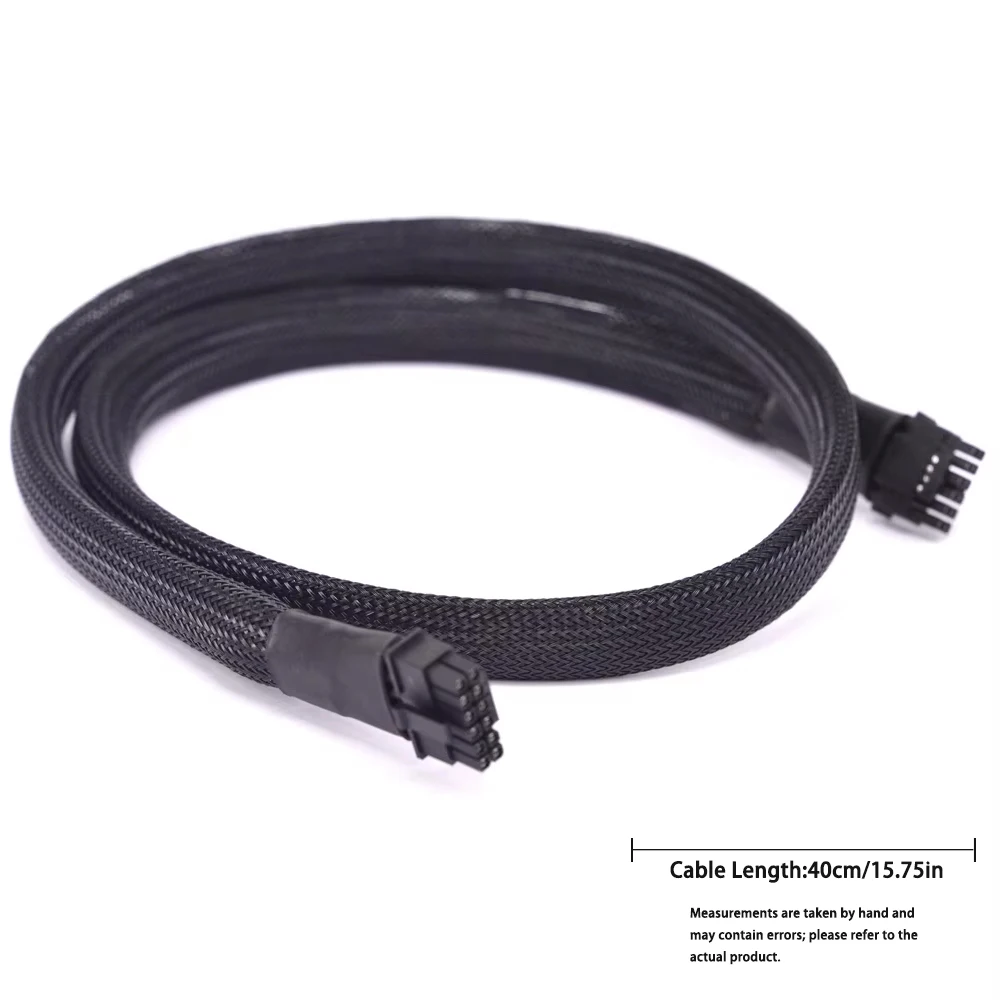 GPU-Verlängerungskabel ATX 3.0 PSU 16-Pin Stecker-zu-Stecker Adapter GPU-Stromkabel 600W 12VHPWR PCIe Gen 5.0 Stecker-zu-Stecker Stromkabel