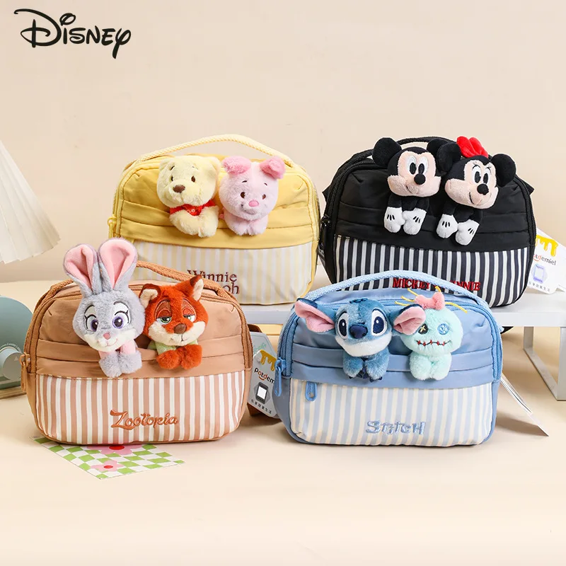 

Новая женская ручная сумка через плечо Disney, модная студенческая сумка высокого качества для покупок, универсальная женская мобильная сумка для хранения с героями мультфильмов