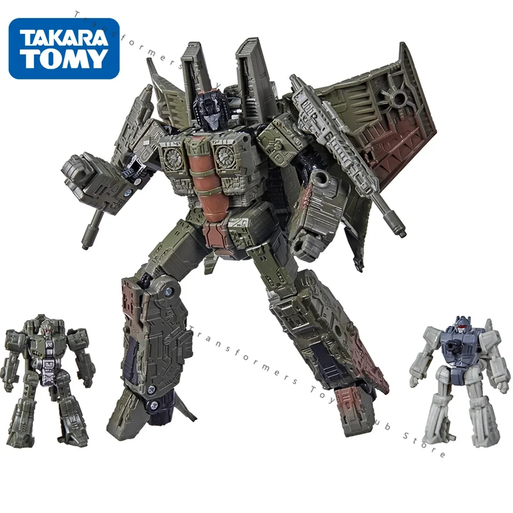 In Stock Takara Tomy Transformers War for Cybertron Series-Inspired Sparkless Seeker Battle 3-Pack Model Toy Action Figure Gifts