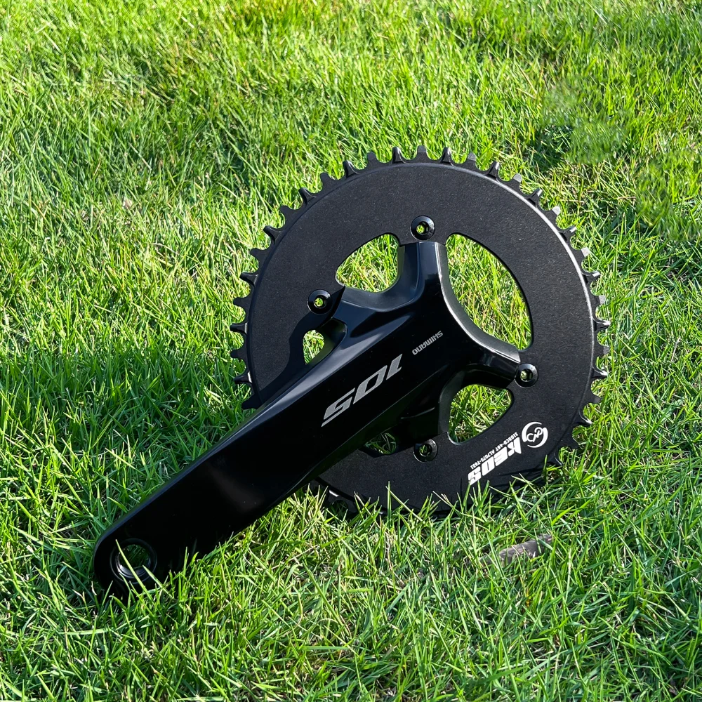 ضرس سلسلة فردي KEOS 110BCD 44T-56T forSHIAMNO R9200 R8100 R7100 11S 12S 4 BOLT Chainring #3