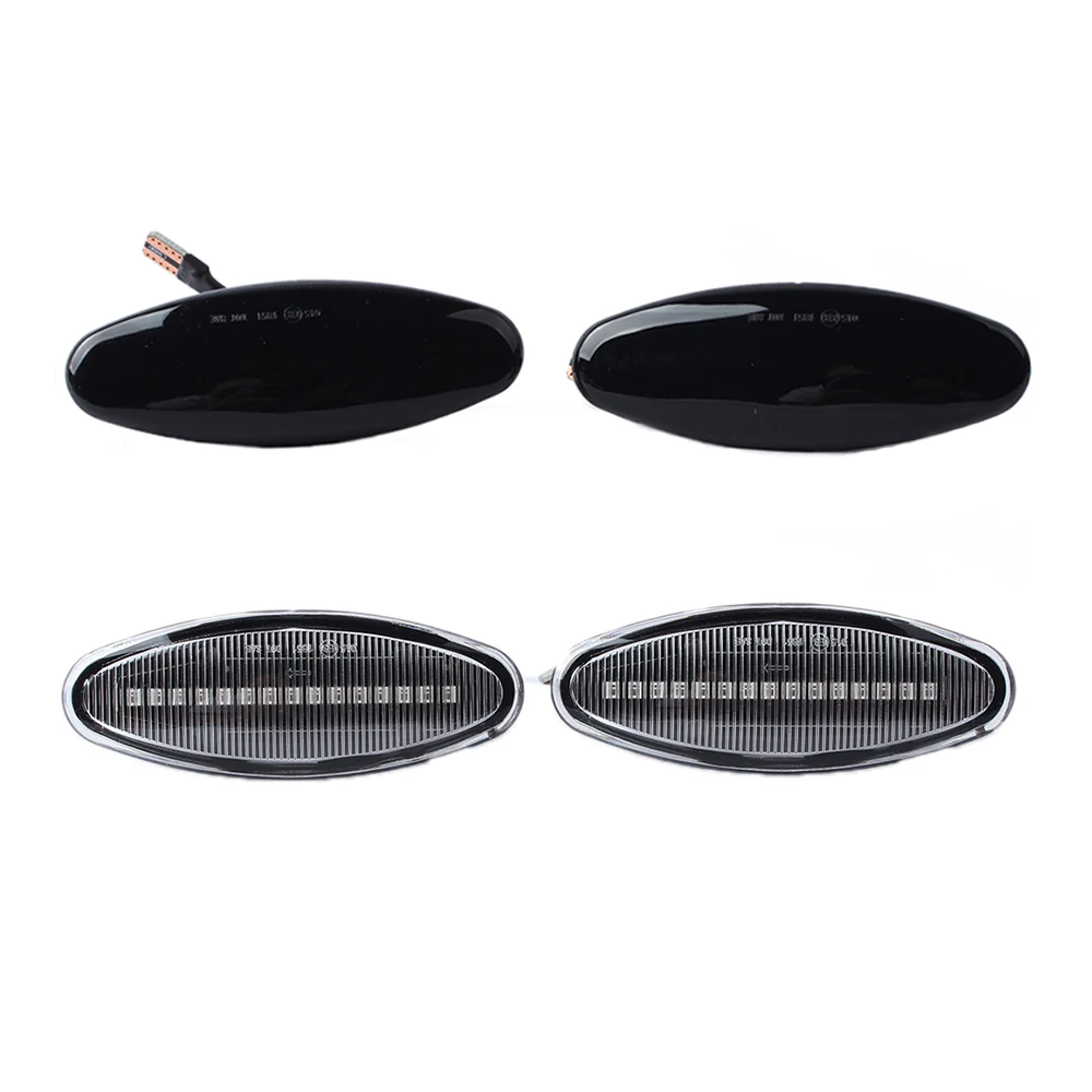 

2Pcs Car LED Front Dynamic Side Marker Light Turn Signal Lamp For 1999-2007 Jaguar S-Type 1996-2005 XK 8/XKR 2003-2006 XJ X350