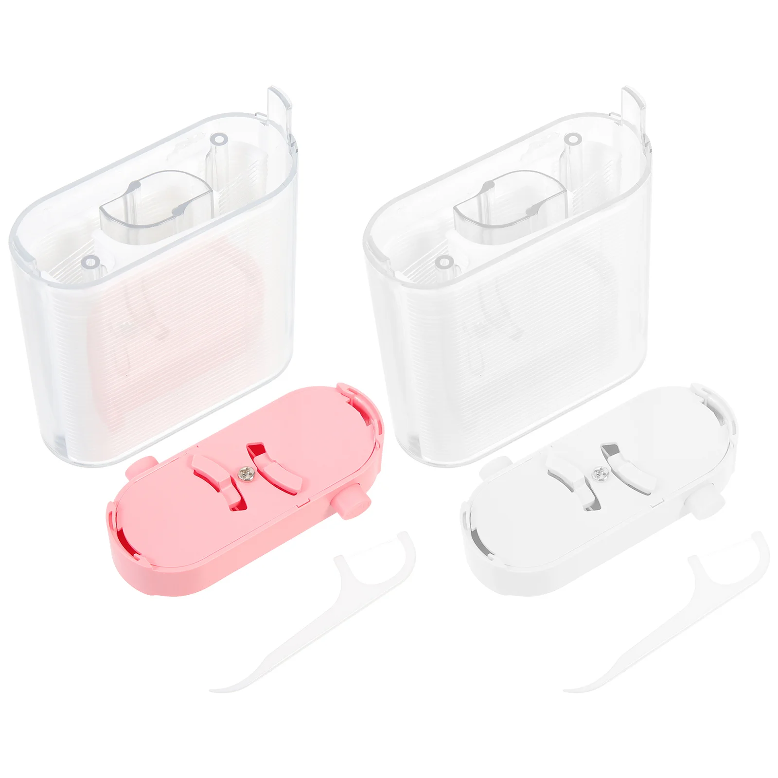 

2 Boxes Portable Dental Floss Picks Compact Teeth Cleaning Tools For Outdoor Travel Ultra-Fine Disposable Interdental Cleaners