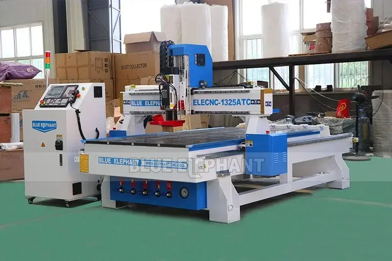 Blue Elephant 3d 4*8 Cnc Wood Router 1325 Cnc Router Woodworking Automatic Furniture Making Machine for Sale