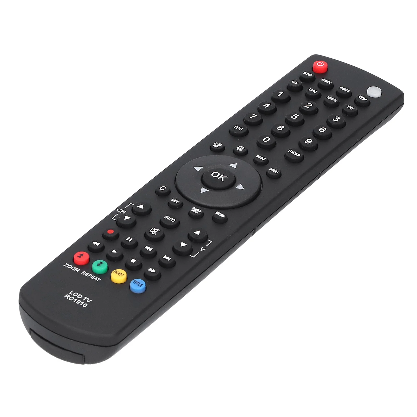 Mando a distancia para televisor Toshiba, mando a distancia para televisor LCD Toshiba, suministros de repuesto Rc1910, negro