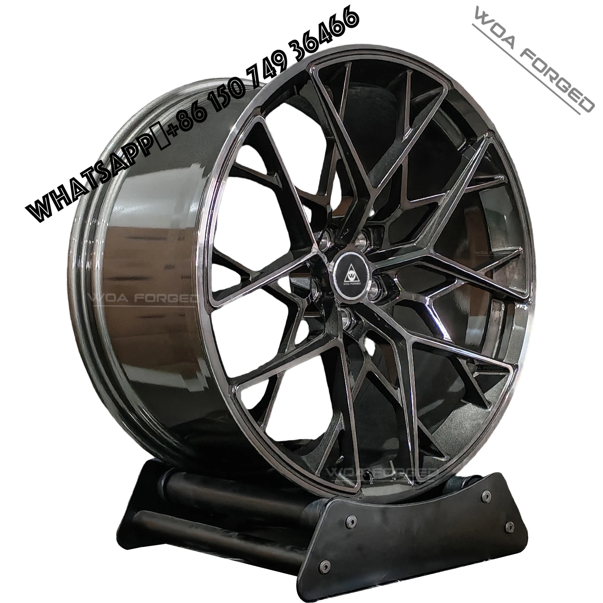 

Customized 6061T6 FF10 Multi-Spoke Sport Car Wheels Lightweight Forged Aluminum 5x114.3 Available 25mm 30mm 40mm New Chrome for