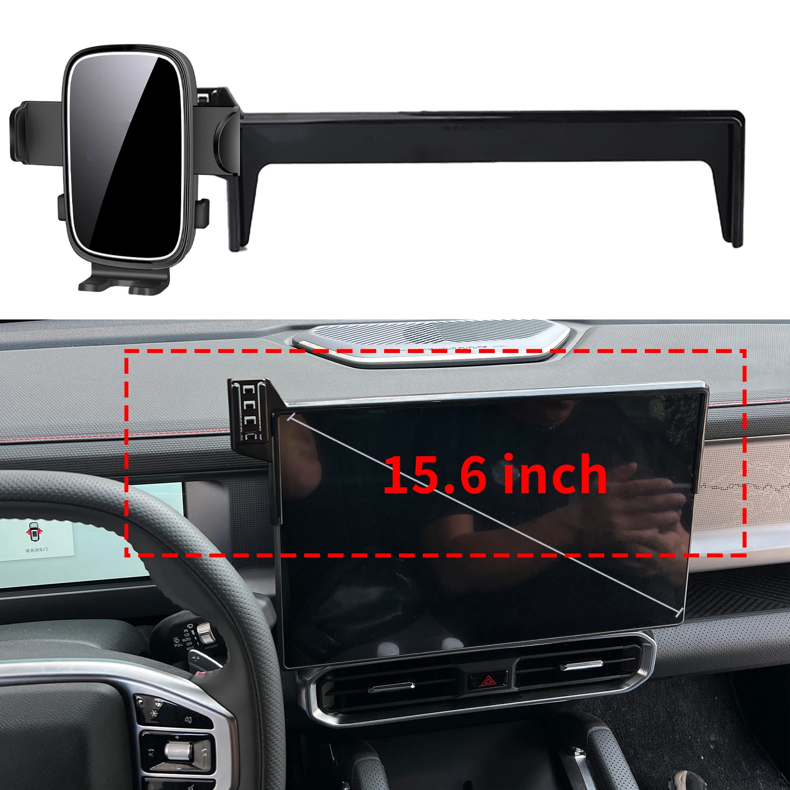 

fit for ICH·X K3 2024 2025 2026 Custom Fit Phone Holder Mount Dashboard Screen Base No Drill Car​​ accessoires