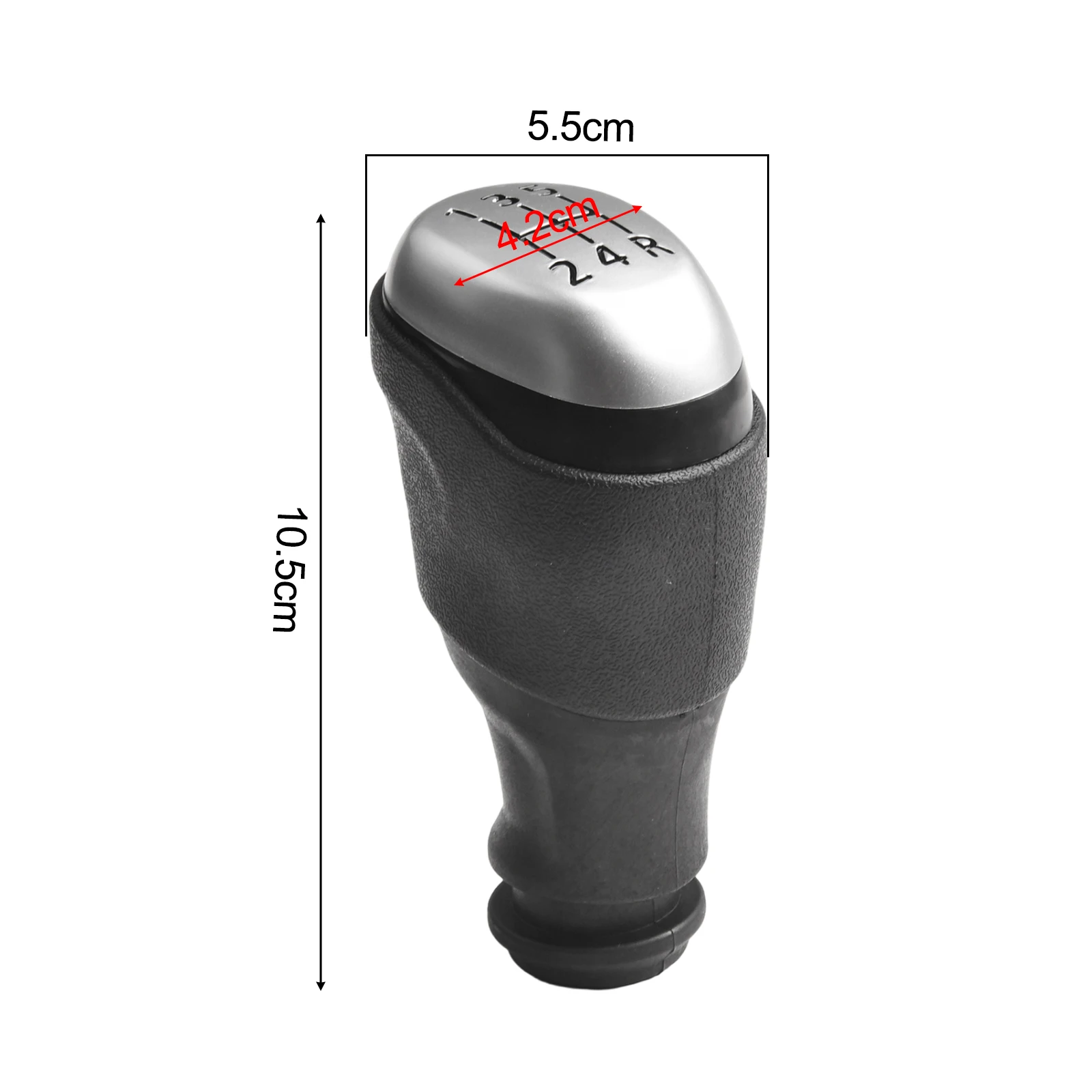 ABS For Shift Knob Compatible With For Renault For Clio 4 IV MK4 Manual Gearstick 2012 To 2019 Interior Upgrade