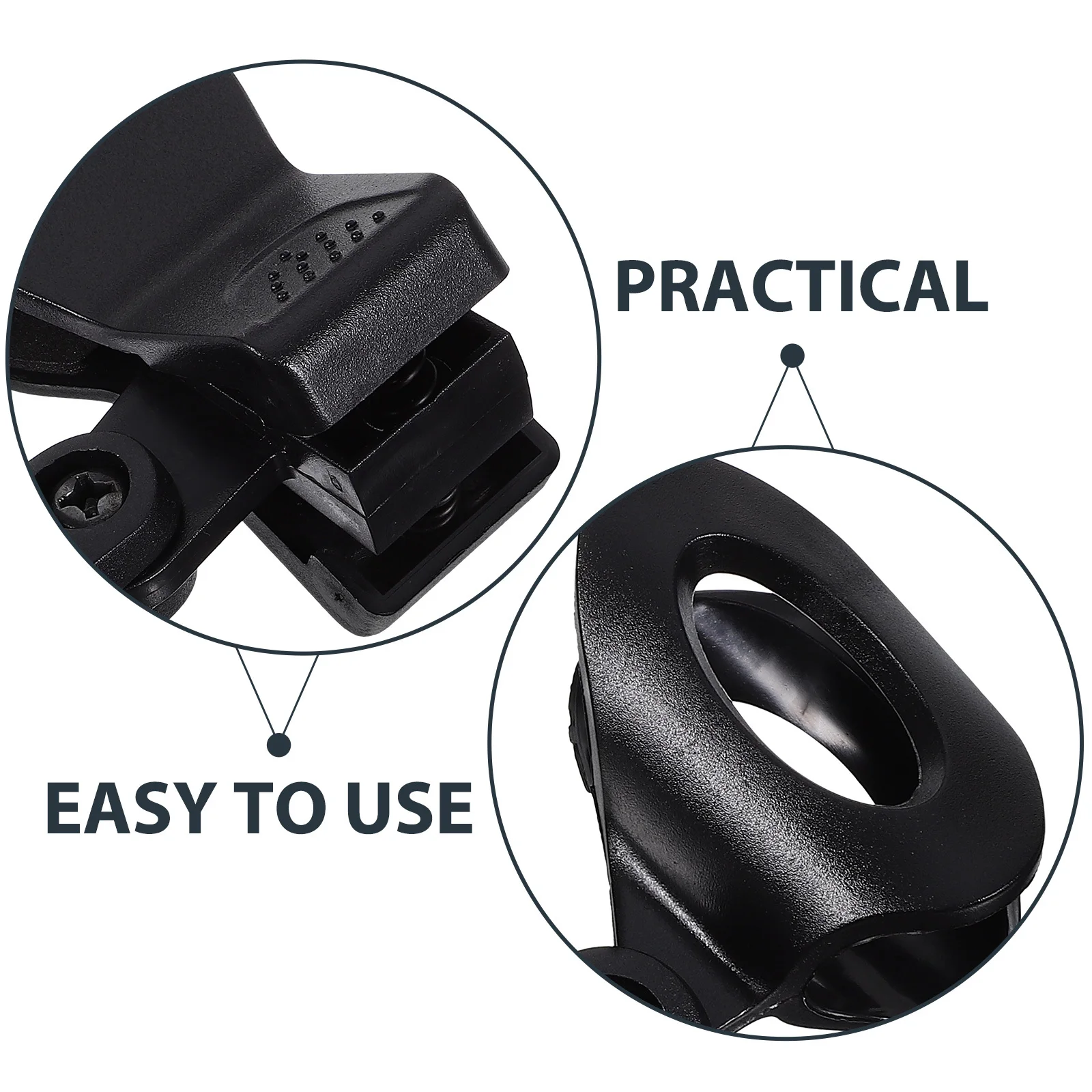 

2 pcs Spring Clip Microphone Holder Universal Mic Clamp For Handheld Wireless Mics Plastic Stand Mount Recording Performance