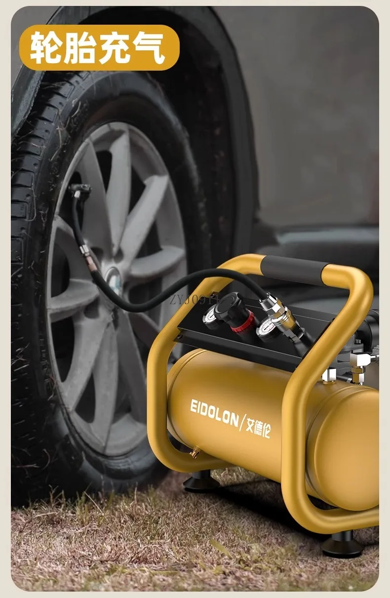 ضاغط هواء ببطارية ليثيوم، مضخة هواء خاصة للنجارة، ضاغط هواء محمول عالي الضغط