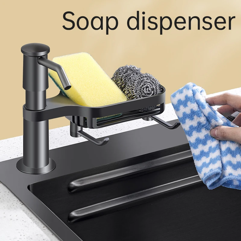 

Kitchen Sink Liquid Soap Dispenser Pump Liquid Soap Sink Mount Hand Pressure Soap Dispenser