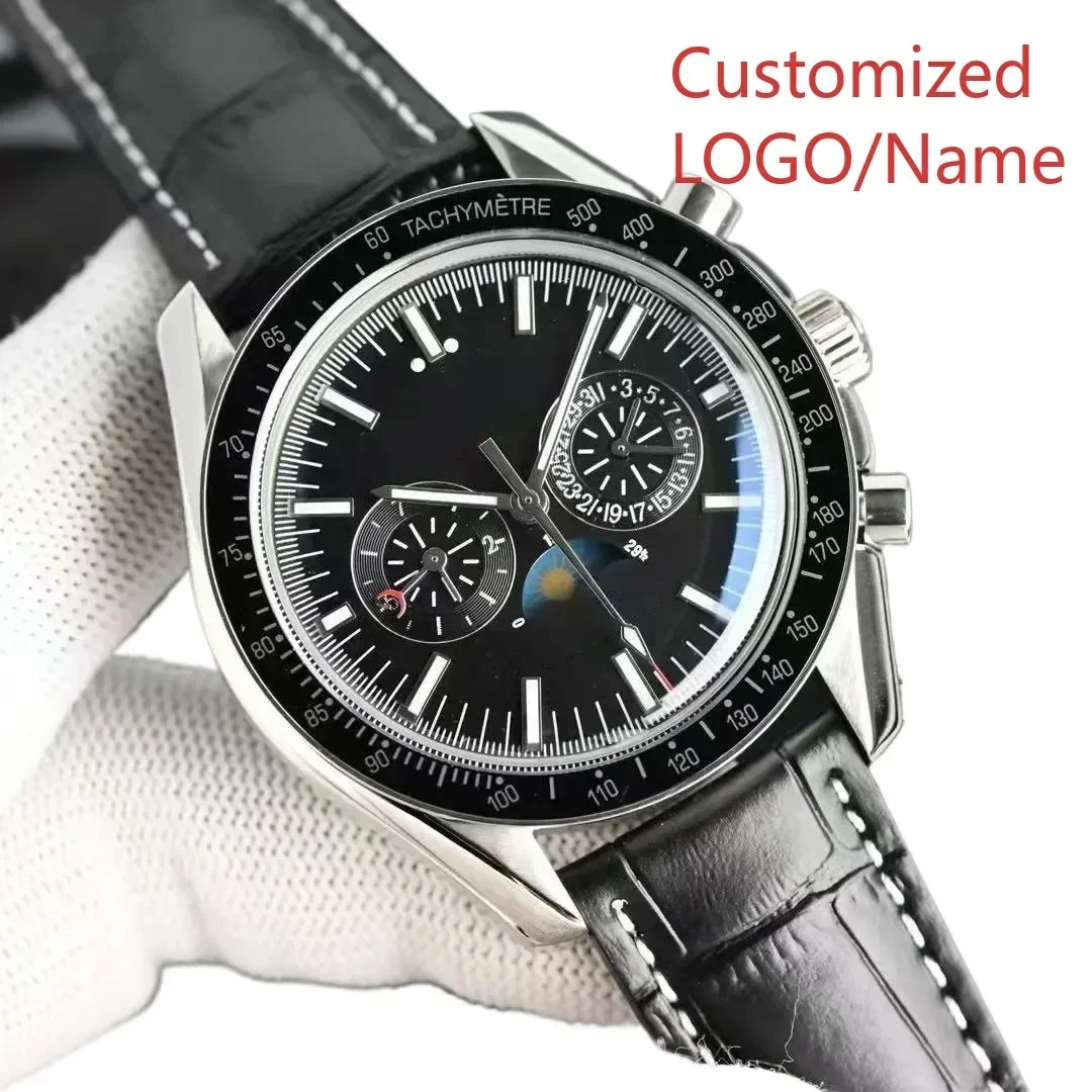 

A191 Store Automatic Mechanical Watch Stainless Steel Black Blue Ceramic Bezel Sapphire Glass 42mm Customized