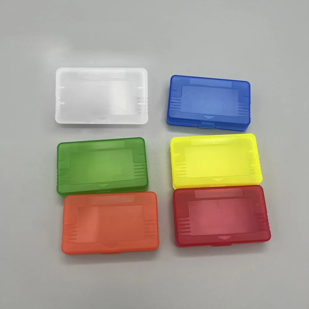 Funda protectora de caja de almacenamiento para GameBoy Advance GBA SP, carcasa de repuesto, fundas de cartucho de juego de plástico