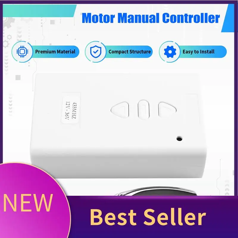 M07K-AC/DC 12V 24V 36V Motor Manual Controller Forwards Reverse Up Down Stop With Limit Switch