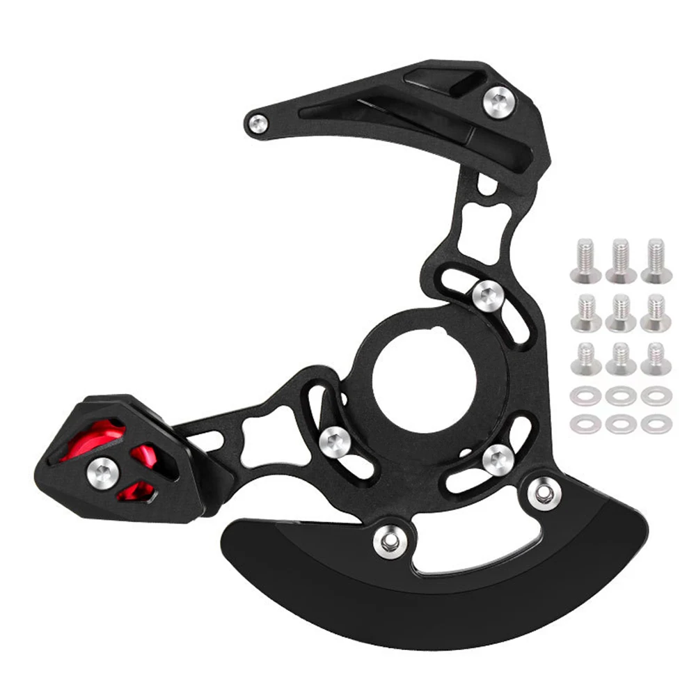 MTB Bicycle ISCG05 Chain Guide BB Mount 1x Mountain Bike Pulley Chains Stabilizer DH32-38T Chainring Protector Plate Frame Guard