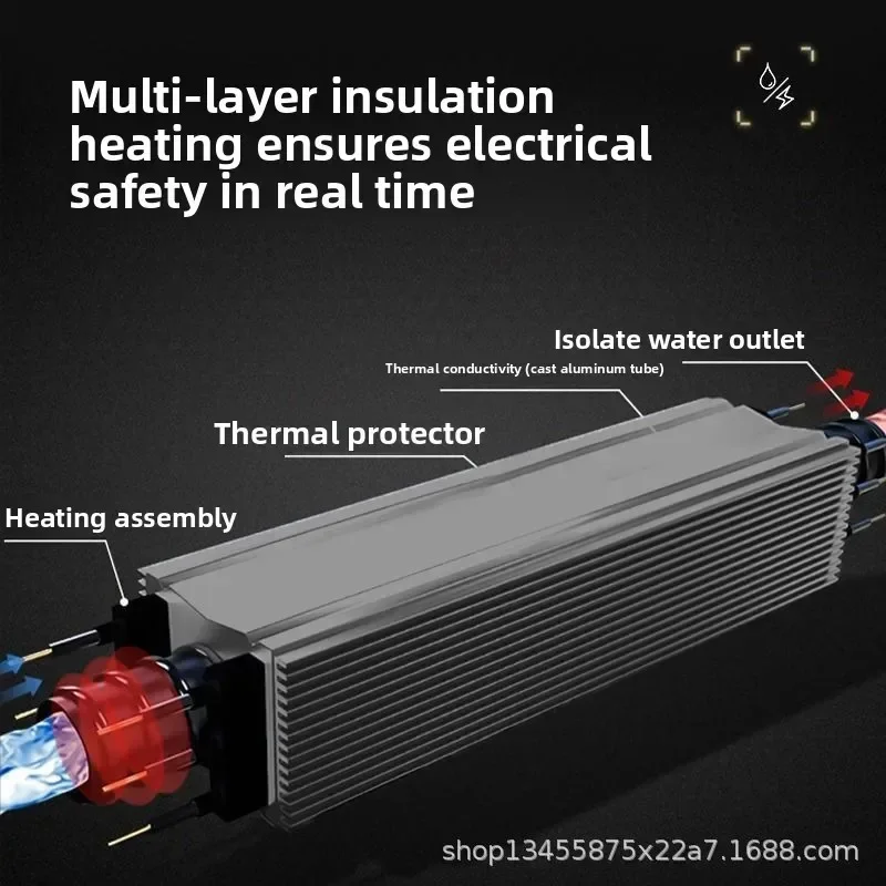 NewElectric Heating Home Fully Automatic Massage Appliance Intelligent Foot Massager Wireless Remote Control Timed LCD Display