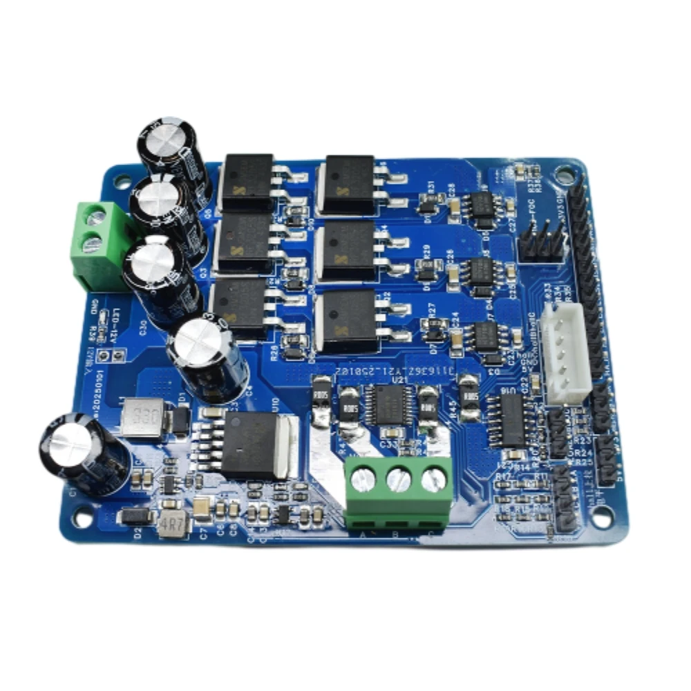 

FOC Motor Development Board Drive Module 6 Step Commutated Brushless Motor Drive VVVF 3-phase Asynchronous Motor Drive Board