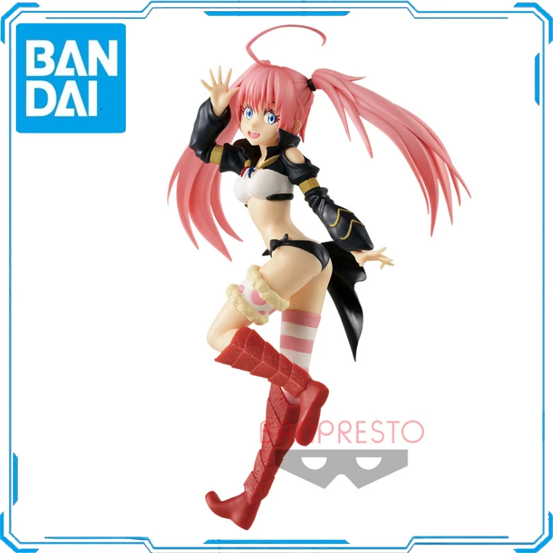 In Stock Original Bandai BANPRESTO EXQ Milim Nava Action Figure Animation Toy Gift Model Collector Anime Hobby Genuine