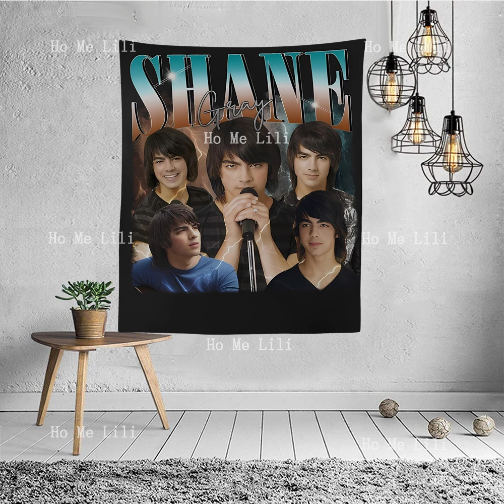 Shane Gray Vintage Homage Bootleg Camp Rock Tapestry For Bedroom Aesthetic Nature Tapestry Wall Hanging