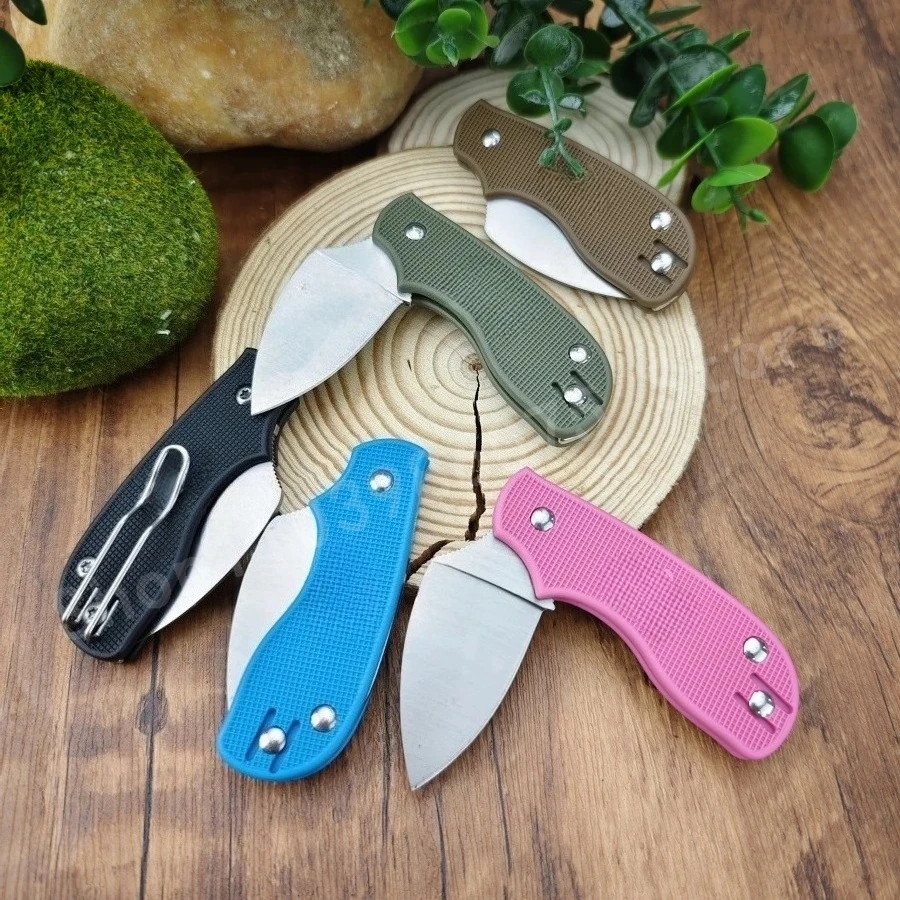 C154 سكين صغير قابل للطي مع 7cr15mov شفرة Unboxing سكين حمل يومي سكين جيب التخييم في الهواء الطلق سكينة فاكهة هدية الرجل