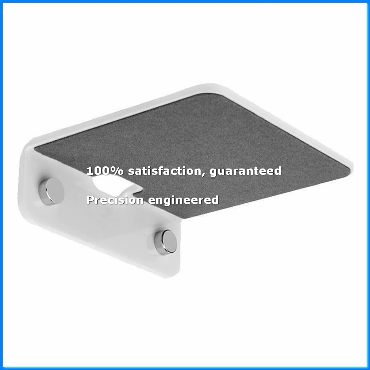 Wall Mounted Holder Multifunctional Portable Speaker Wall Shelf for Webcam Cell Phones Router Speaker Black-ELEC
