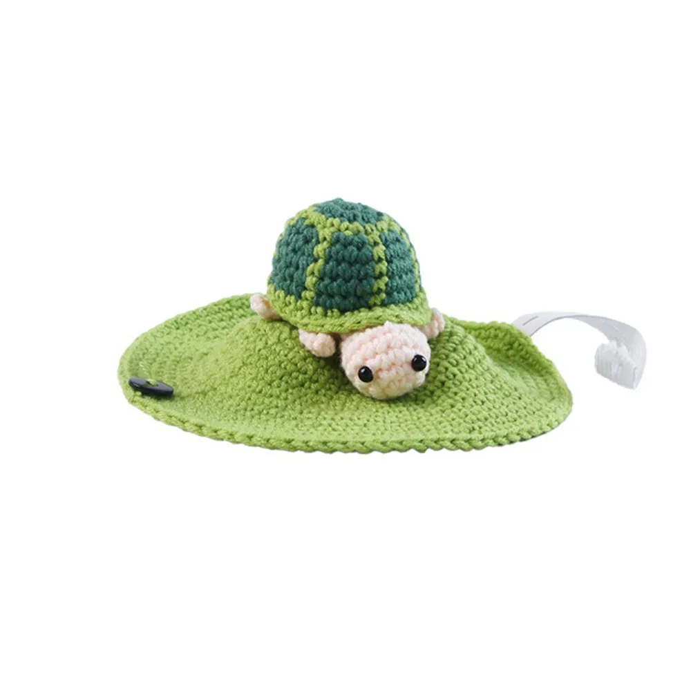 

Handmade Turtle Sweater Knitted Decorative Turtle Cosplay Costume Bee Shape Warm Pet Tortoise Clothes Pet Tortoise