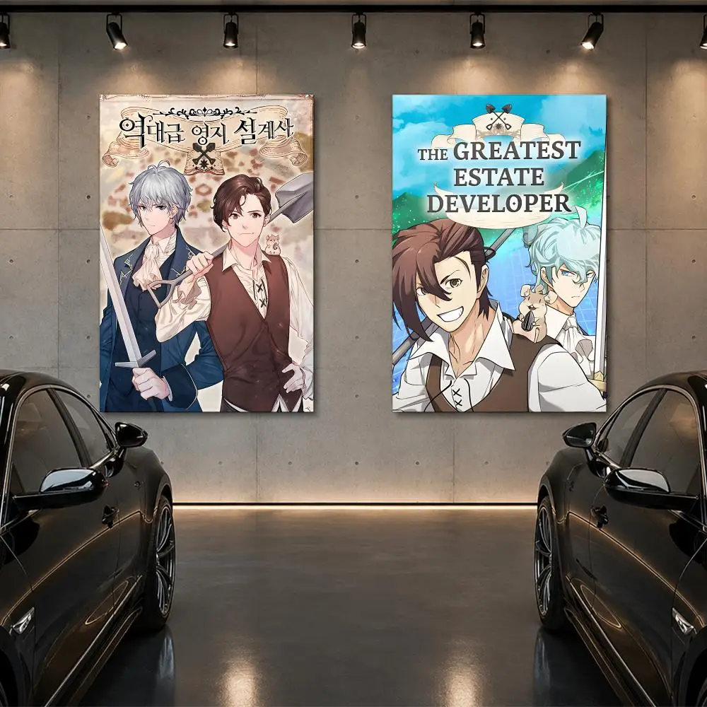 The Greatest Estate Developer Poster Room Decor Home Wall Art Printing Waterproof Garage BedRoom Posters Gift