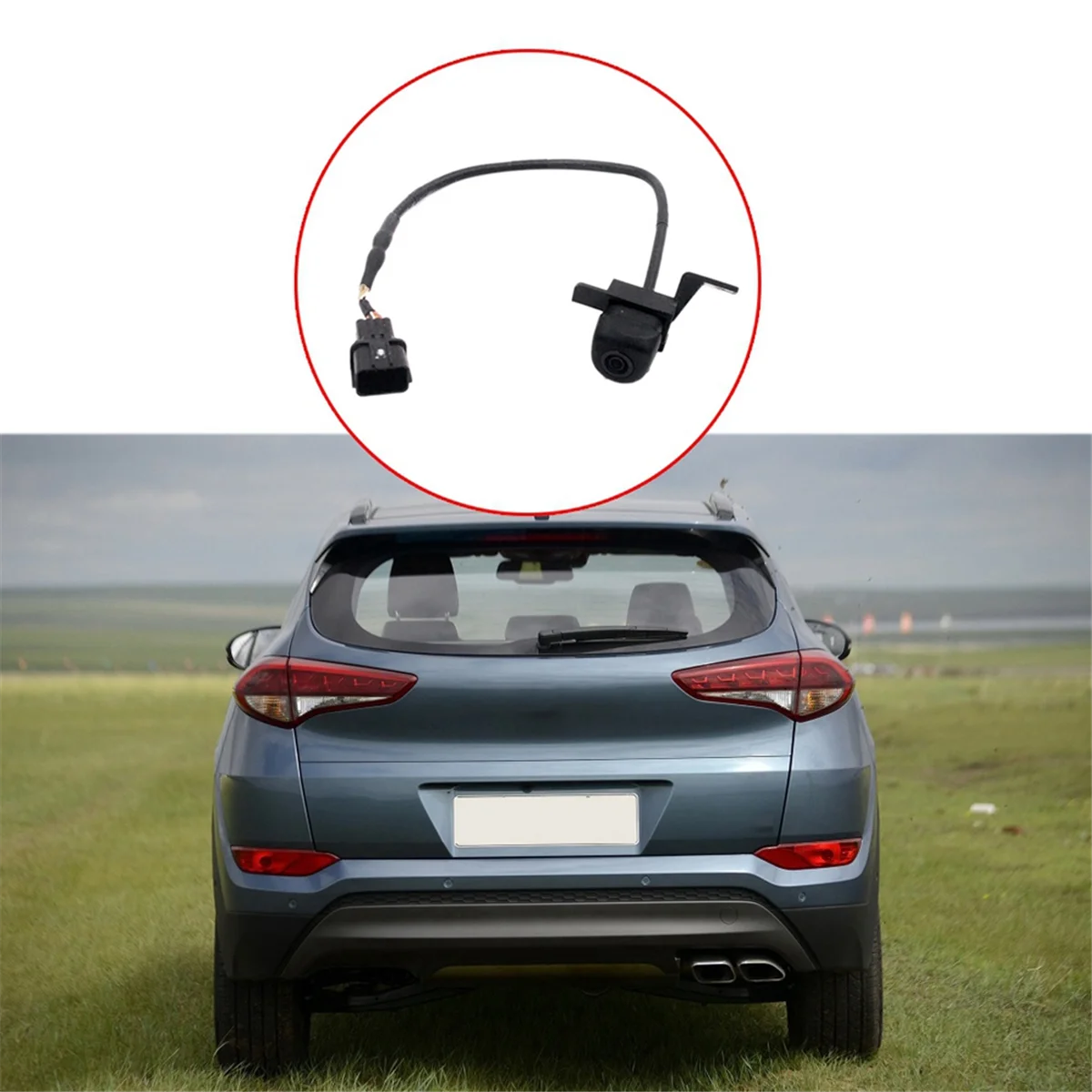 Telecamera per retromarcia per auto Assy muslimexayal per Hyundai Tucson 3 2015-2018 Park Assist telecamera di Backup 95760 D3100