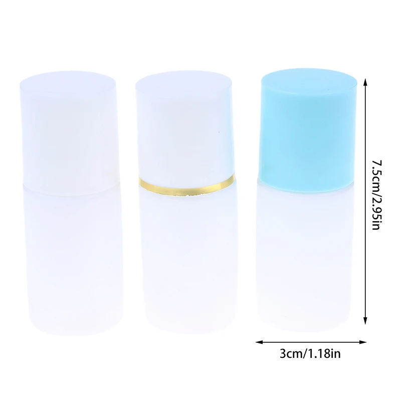 20 ml hervulbare sponskop applicator plastic lege medicijnfles voor haargroei jeukwerende liniment