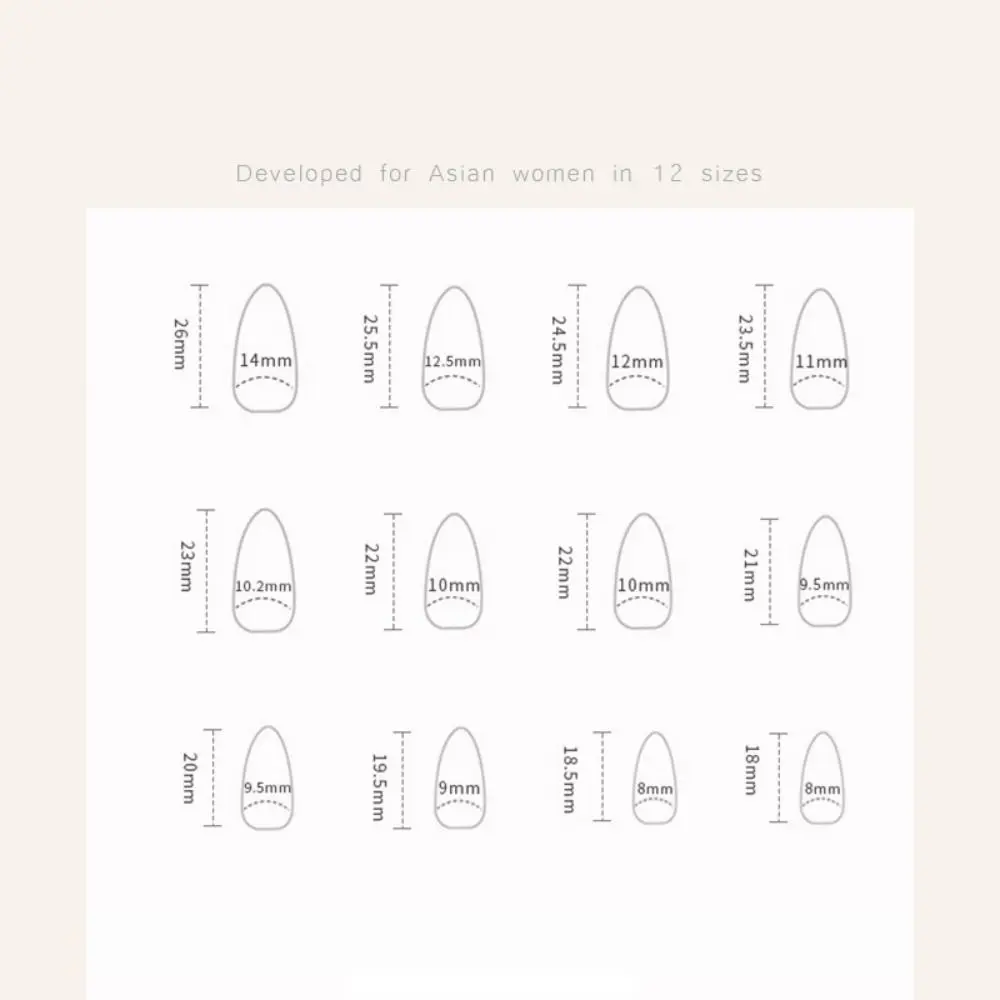 24pcs Manicure Long Almond False Nails Star Moon Cat Eye Press on Nails French Flower Nail Tips Women