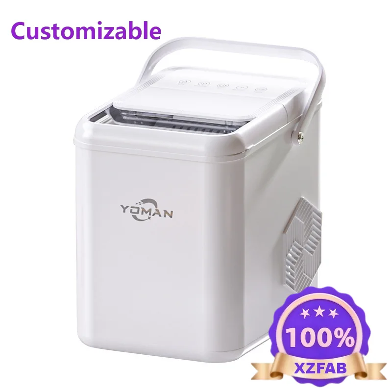 Factory Direct 2026 Top Mini máquina de hielo automática para el hogar, máquina para hacer cubitos de hielo redondos autolimpian