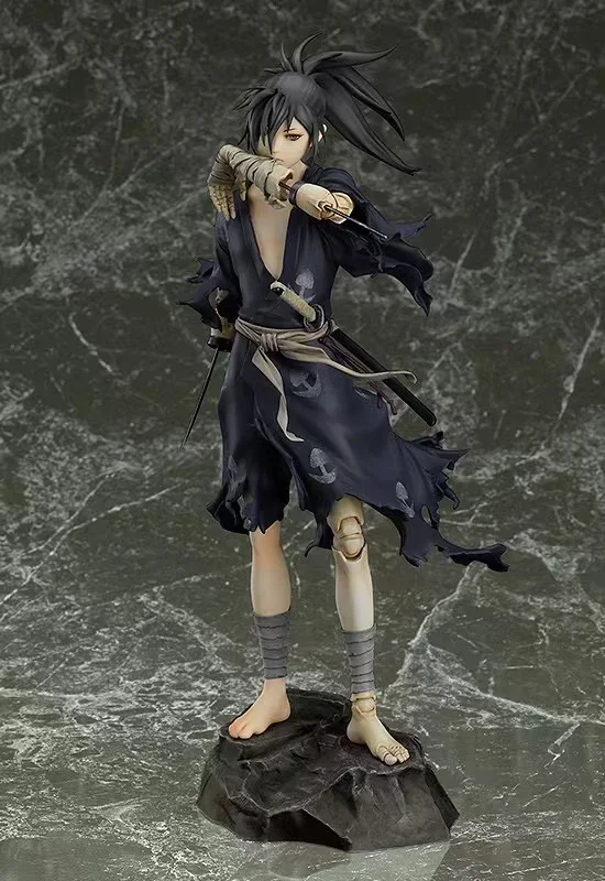 

In Stock Original Genuine Dororo Hyakkimaru Featuring Sayoko Kamitsure Anime Figure PVC Collectible Model Toys Ornaments Desktop