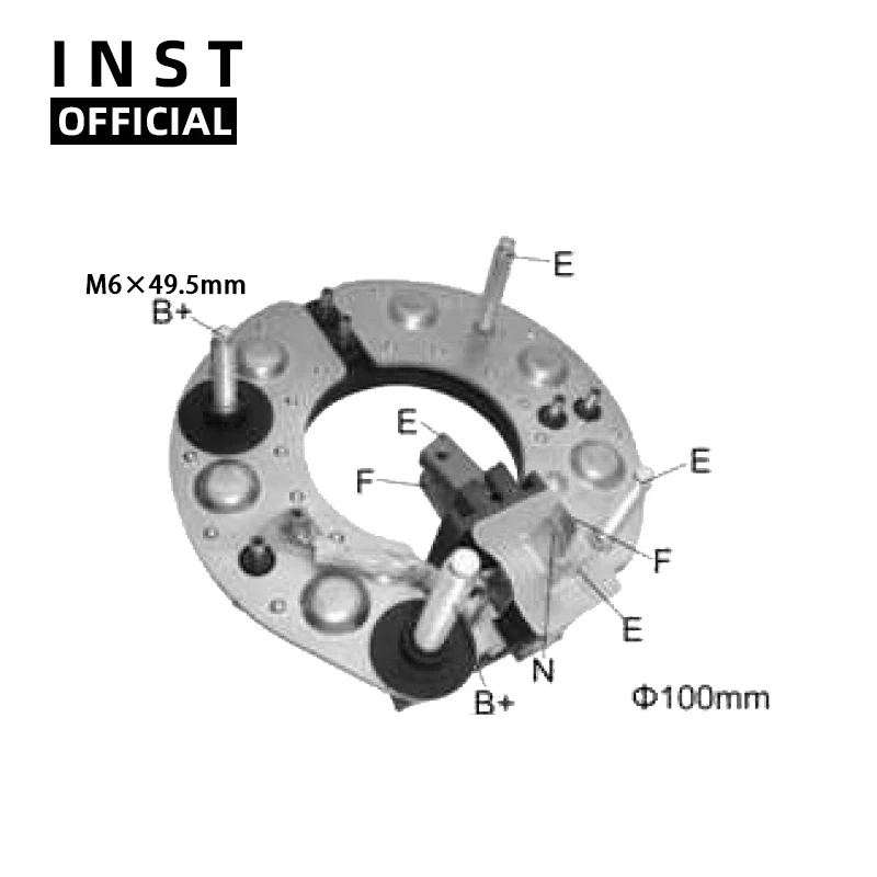 

ALTERNATOR GENERATORS RECTIFIER BRIDGE FOR NR400 0216001340 135884 0216001340 0216001830 0210007970 0210008400