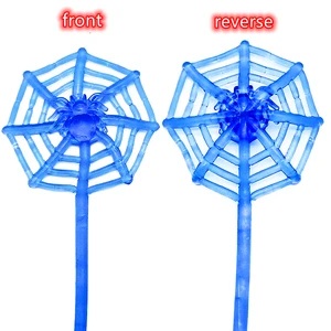 Mini Sticky Spider Web Toy Geschenktüte für Kinder, Pinata -Füllstoff, Geburtstagsfreunde, lustiges Geschenk, Halloween und Karnevalspartyzubehör, 15 PCS 12 Hauptverkaufsspinnen -Webring - №8