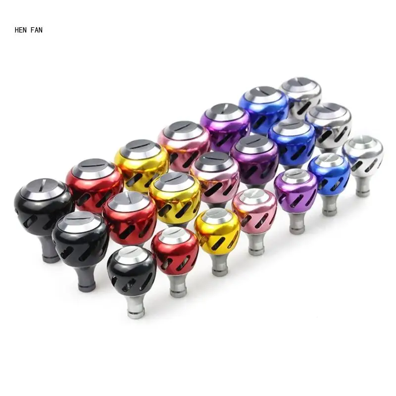 

Fishing Reel Handle Metal Knob Fishing Part Water Drop Shaped Reel Accessories Fishing Reel Arm Knobs M89D