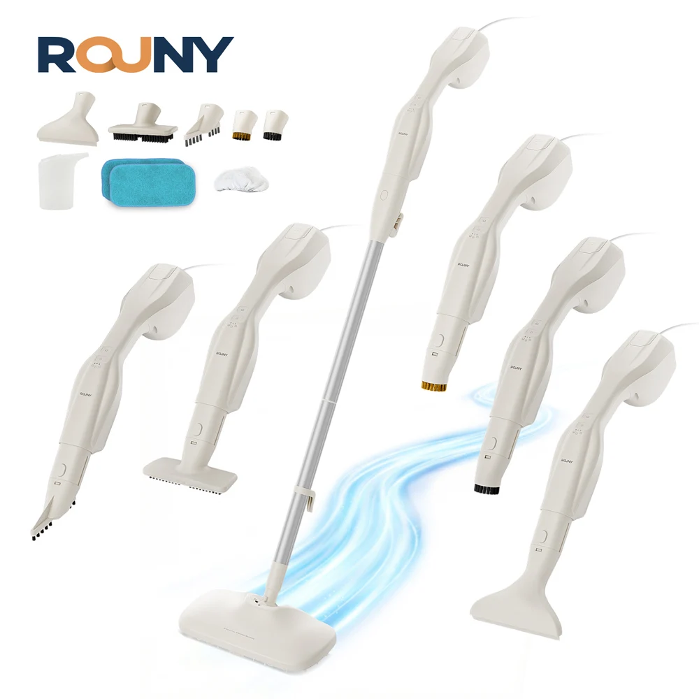 rouny-pulitore-a-vapore-1200w-3-barre-135-°-c-sanitize-floors-windows-kitchen-5-accessori-25-secondi-di-riscaldamento-cavo-da-6-m-113-m²